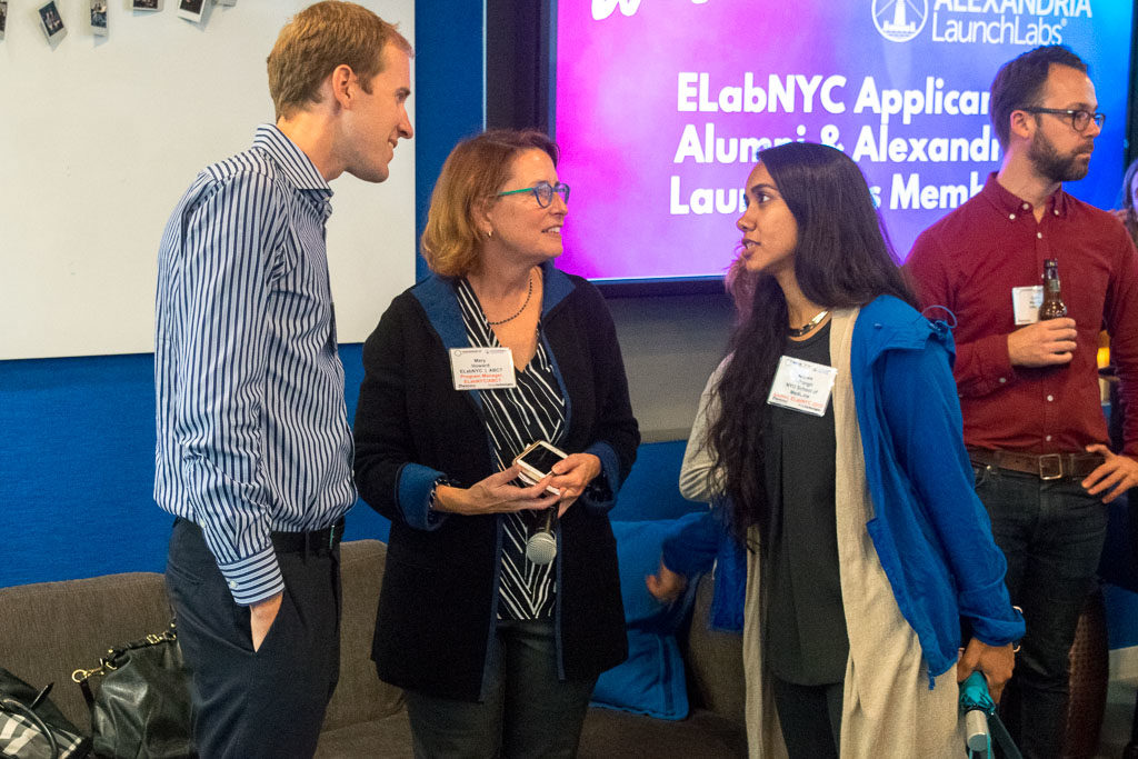 Blake Stevens, Launch Labs, Mary Howard, ELabNYC Program Manager